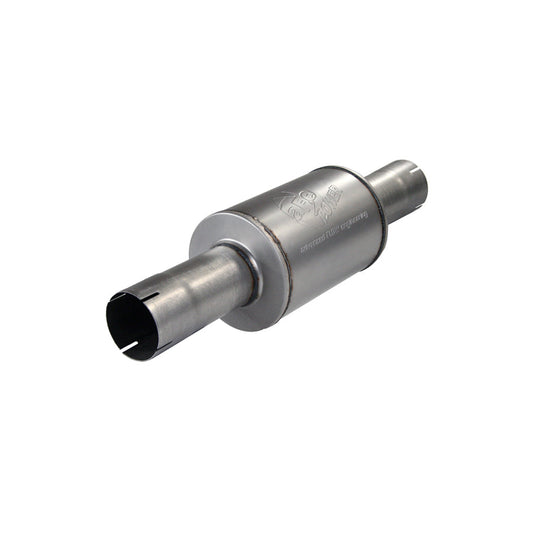 aFe 49-91014 (4 IN ID Center/Center x 8 IN Dia. x 30 IN L - Round Body) Muffler
