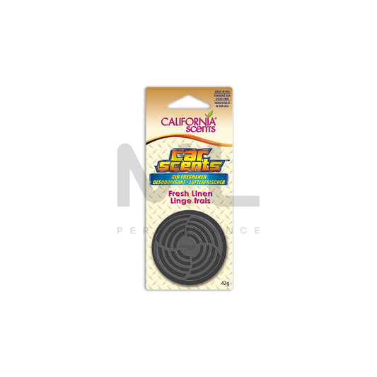 California Scents Car Air Freshener - Fresh Linen