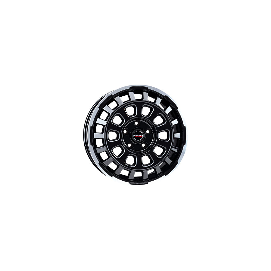 Borbet CW7 7.5x18 ET53 CW7 75853120565,1BRPG Black Rim Polished Glossy Wheel