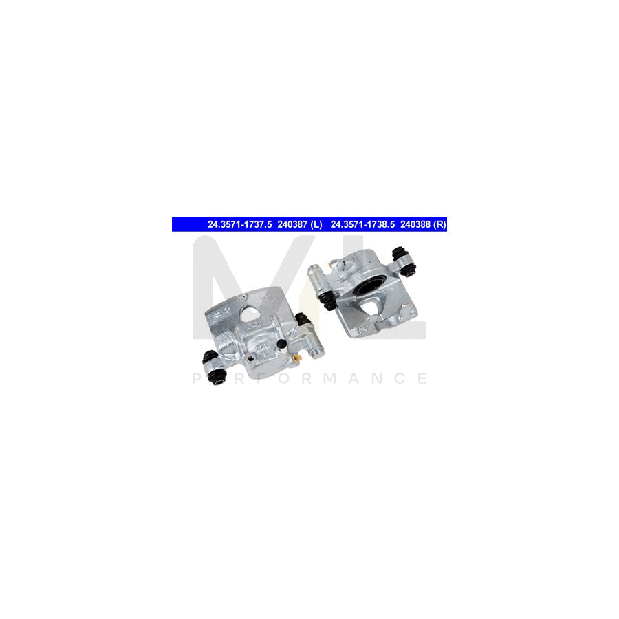 ATE 24.3571-1738.5 Brake Caliper without holder
