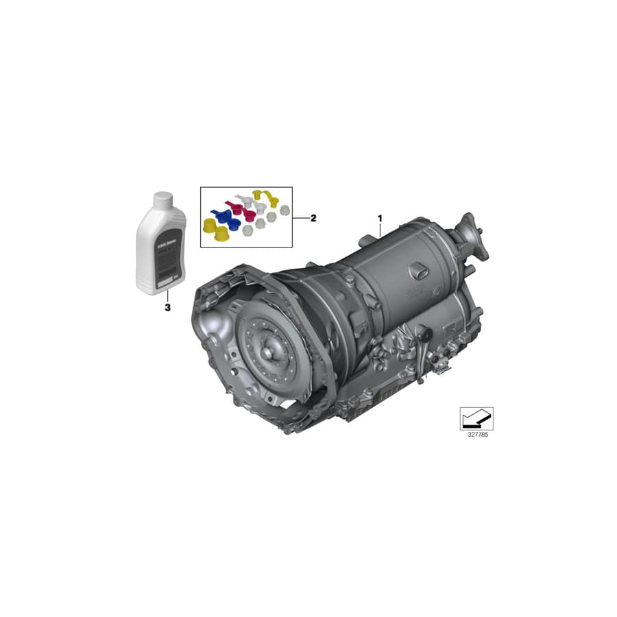 Genuine BMW 24007644633 F11 F10 F07 Exch. Automatic Transmission Eh GA8HP70Z (Inc. 550i)