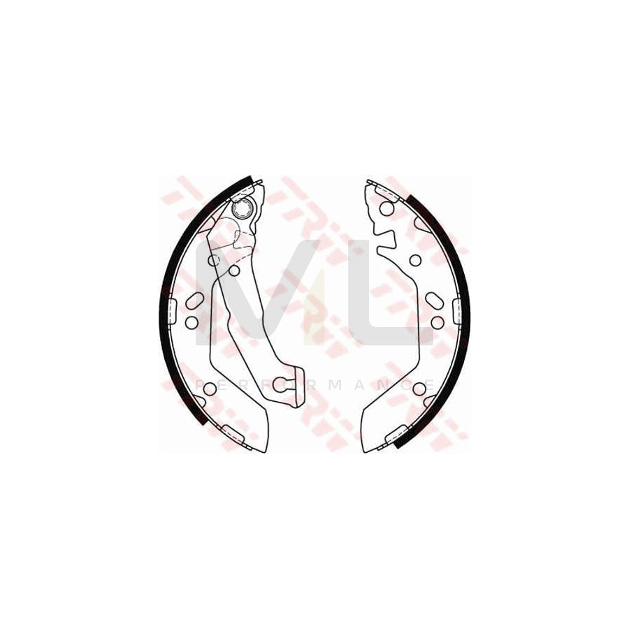 TRW GS8684 Brake Shoe Set