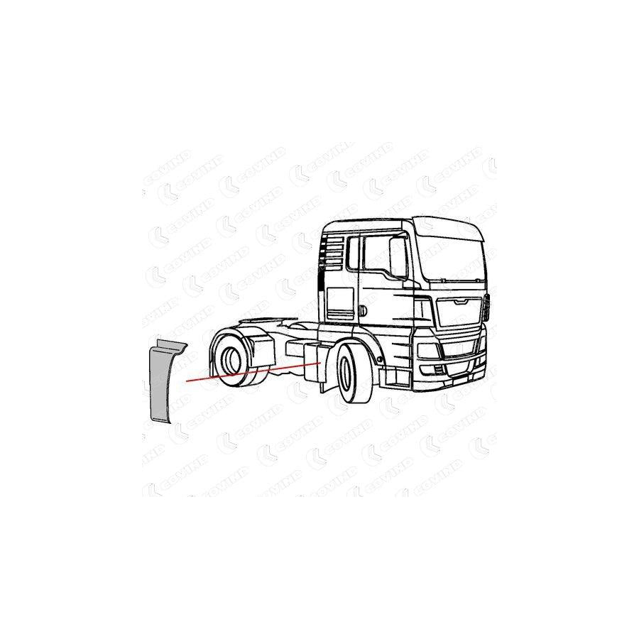 Covind Tgx/206 Fender Flare