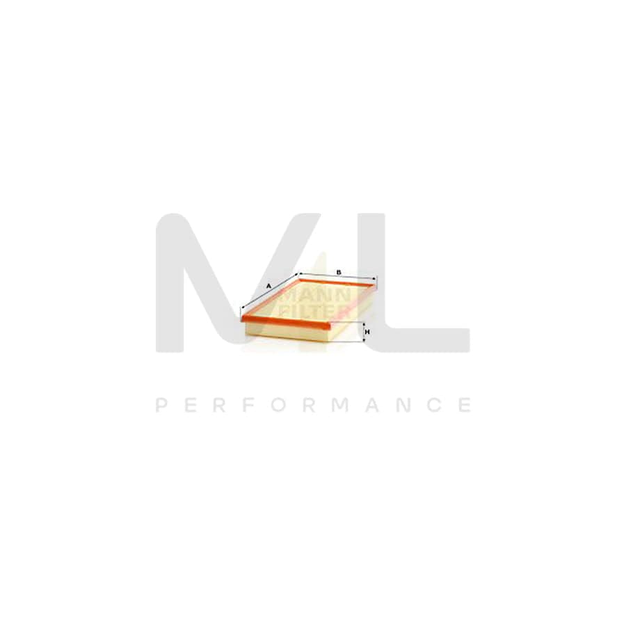 MANN-FILTER C 43 002 Air Filter suitable for MERCEDES-BENZ SPRINTER Filter Insert
