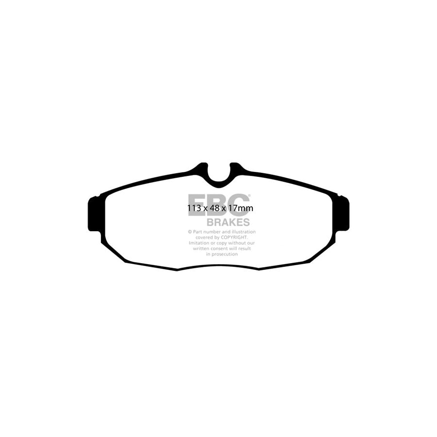 EBC PD14KR315 Ford Mustang Bluestuff Rear Brake Pad & GD Disc Kit 2 | ML Performance UK Car Parts