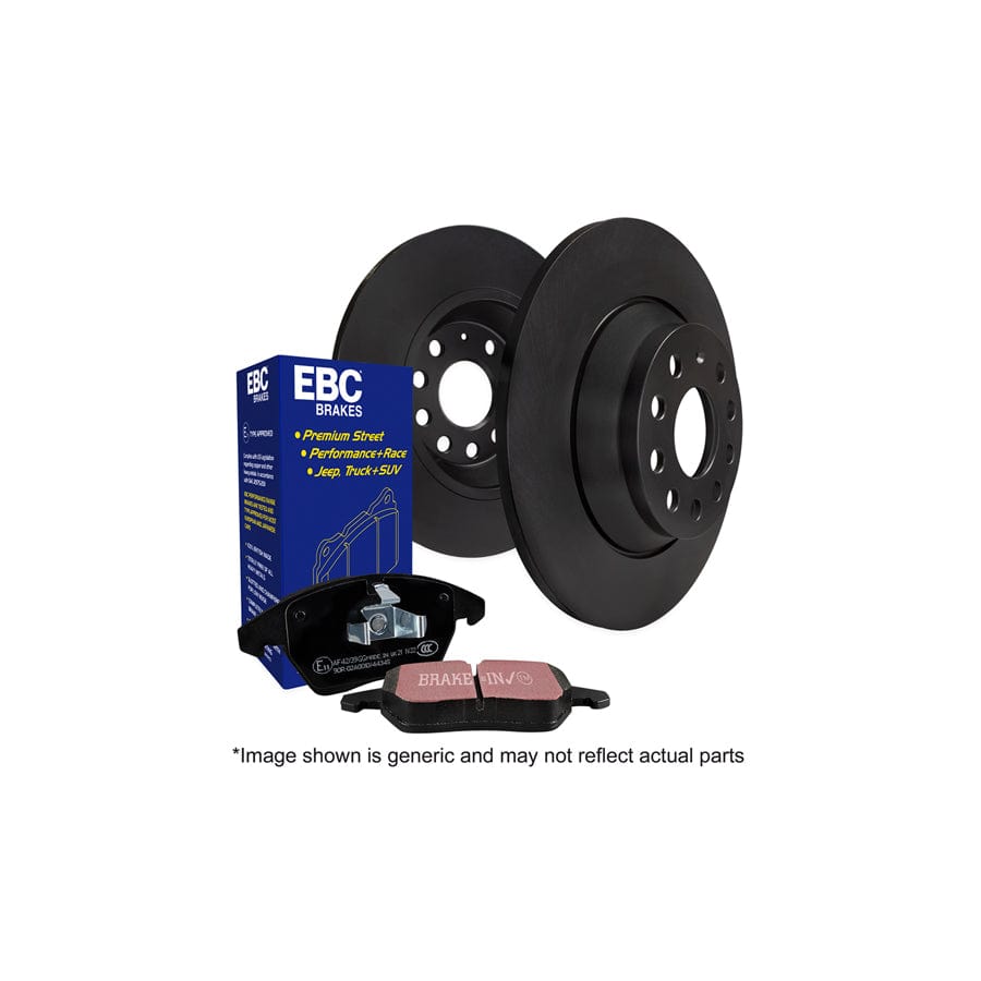 EBC PD40K958 Jaguar E-Type Ultimax Pad & Plain Disc Kit - Dunlop Caliper 1 | ML Performance UK Car Parts