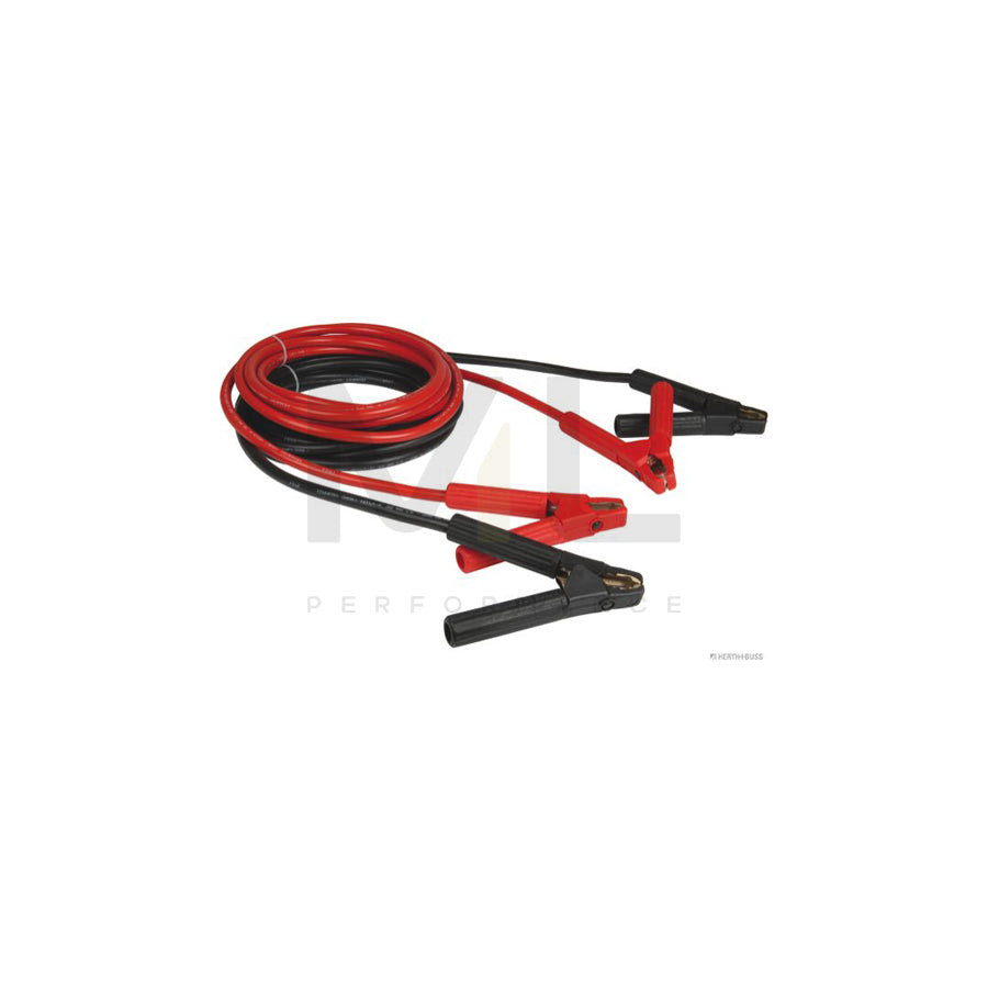 HERTH+BUSS ELPARTS 52289781 Jump leads with cast iron pliers, with earth strap, with overvoltage protection, with storage bag, 900A