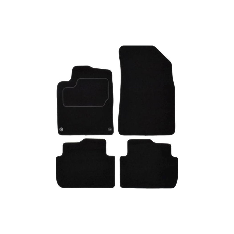 Custo Pol Pgt230C Floor Mat Set for Peugeot 407 Sw