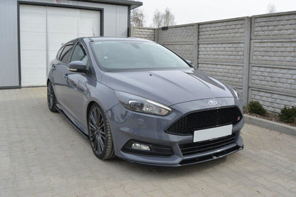 Maxton Design Ford Focus ST MK3 FL (Cupra) Front Splitter