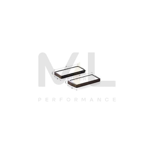 MANN-FILTER CU 24 000-2 Pollen filter Particulate Filter