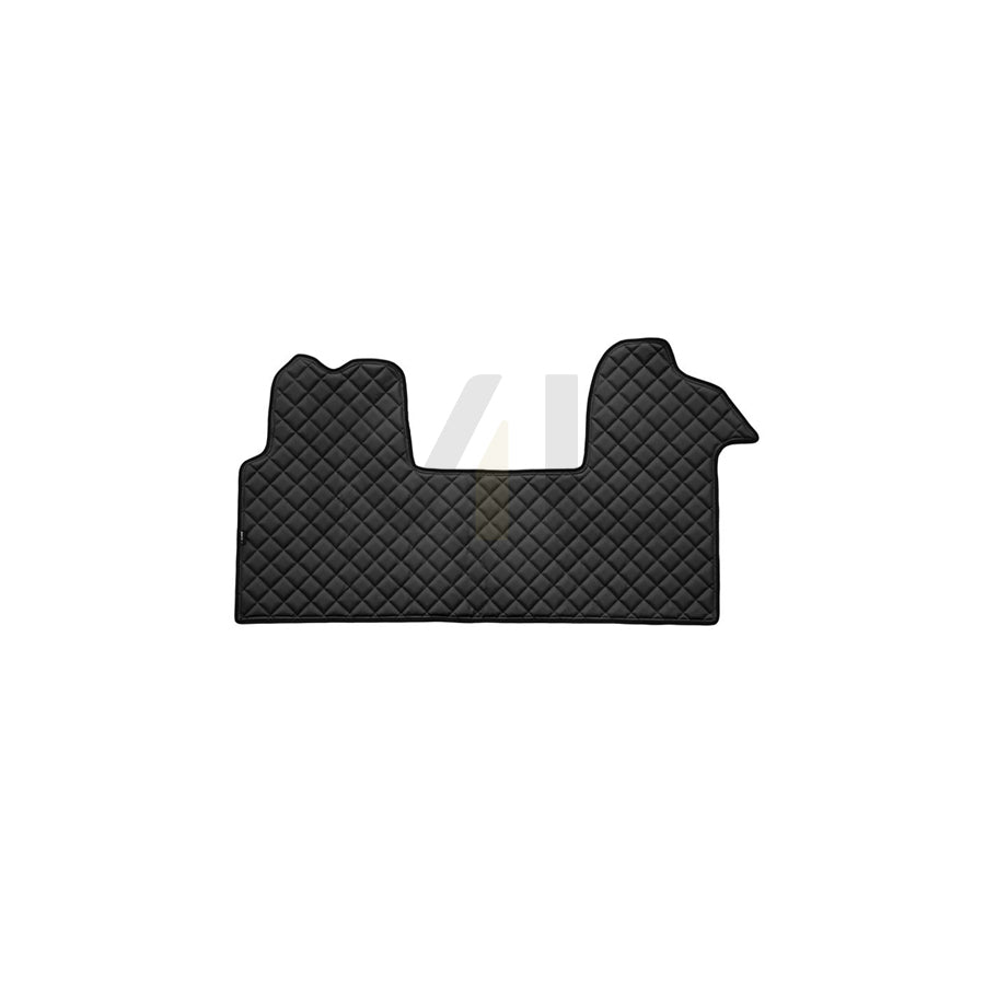 F-CORE GL02 BLACK Floor mat set for RENAULT MASTER Leatherette, Front, Quantity: 1, Black