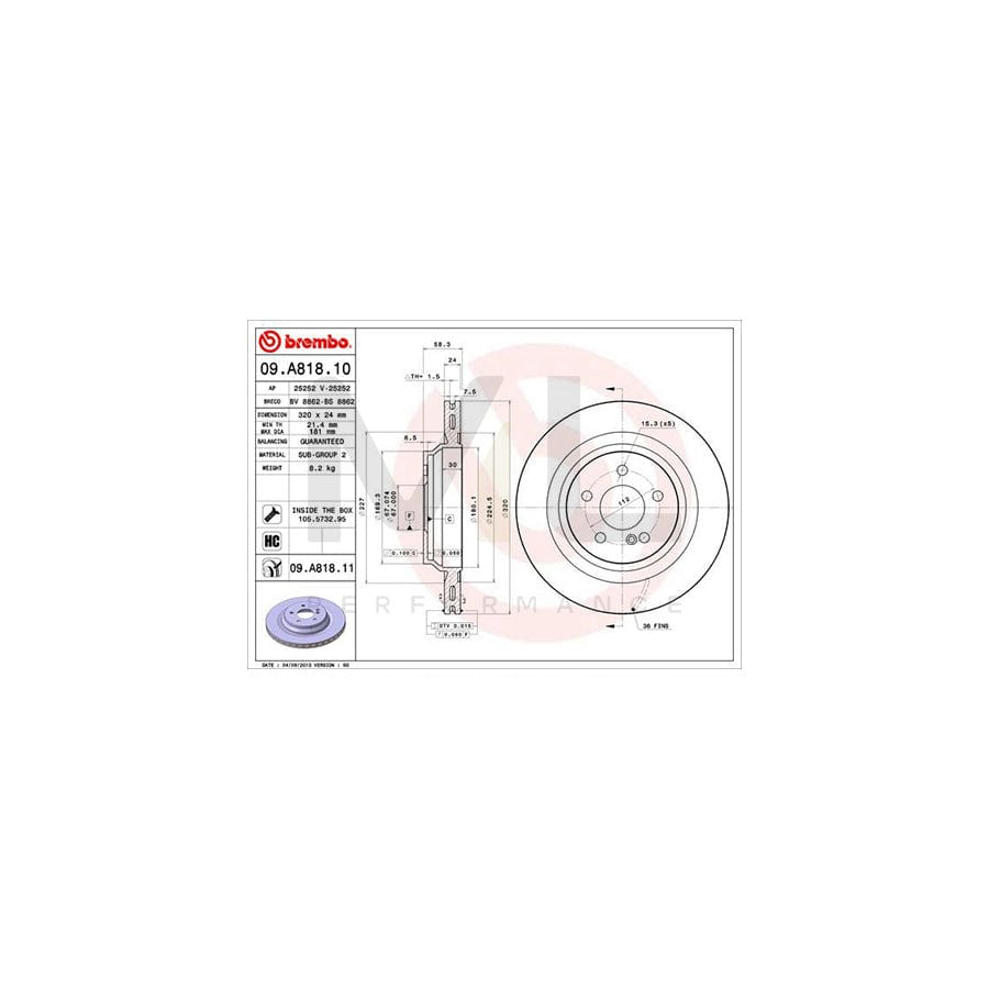brembo-09-a818-10-brake-disc-internally-vented-high-carbon-with-bolts-screws