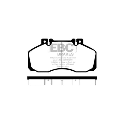 EBC EDB501MP Mercedes-Benz Ultimax Front/Rear Brake Pads (Inc. Transporter (BM) & Sprinter 616D) 2 | ML Performance UK Car Parts