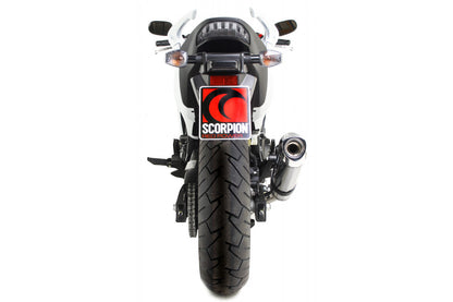 Scorpion EHA106SEO Honda CBF1000 Factory Oval Slip-On - Polished Stainless Steel Sleeve | ML Performance UK UK