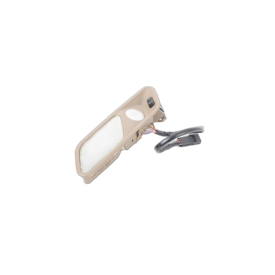 Genuine BMW 63318355039 E34 E32 Left Rear Inter.Light And Reading Light PERGAMENT (Inc. 525ix, 525i & M5)