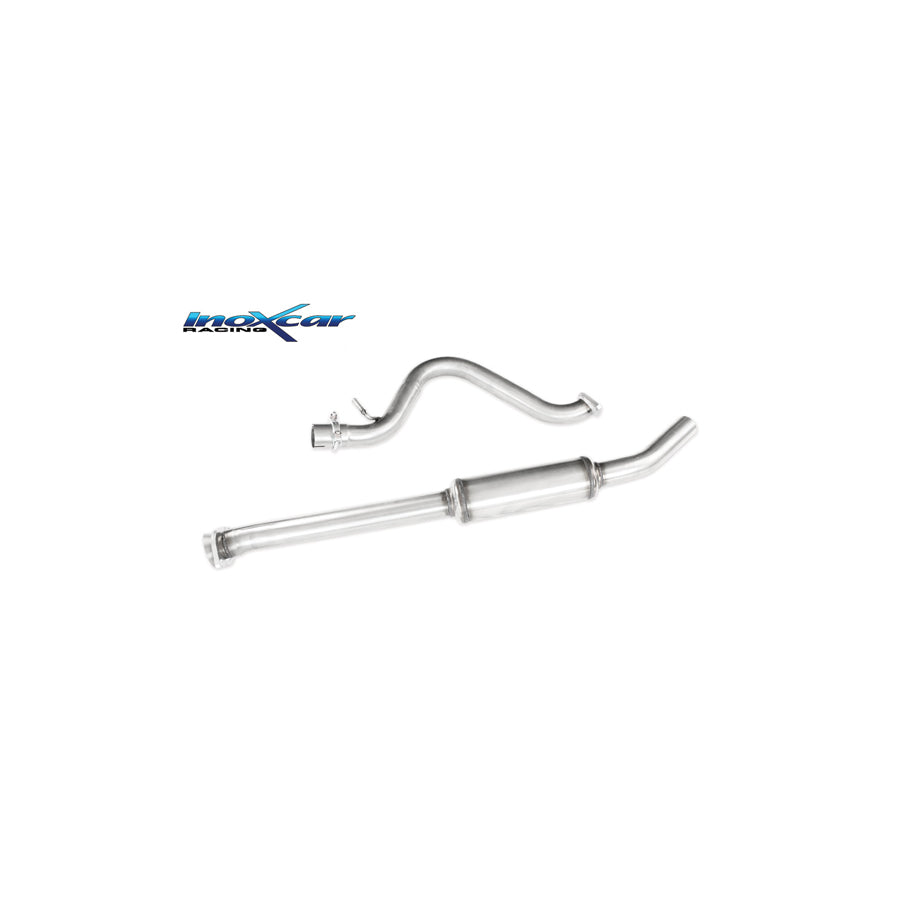 InoXcar TCBRZS Subaru BRZ Stainless Steel Silencer Centre Pipe