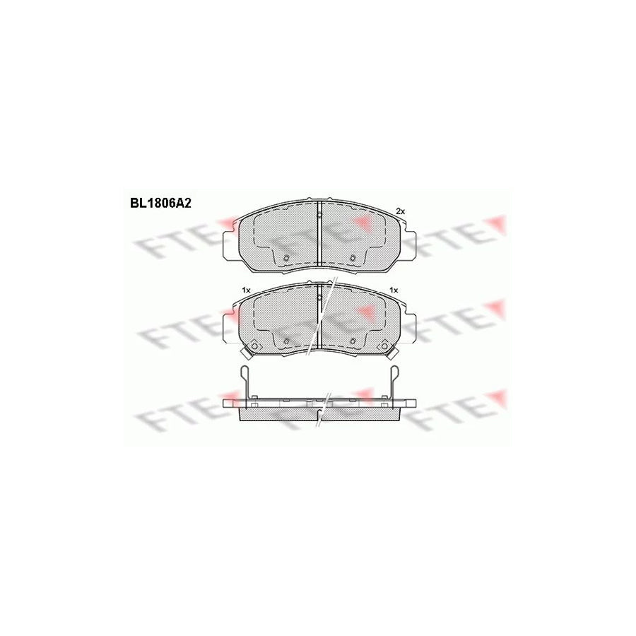 FTE 9010382 Brake Pad Set