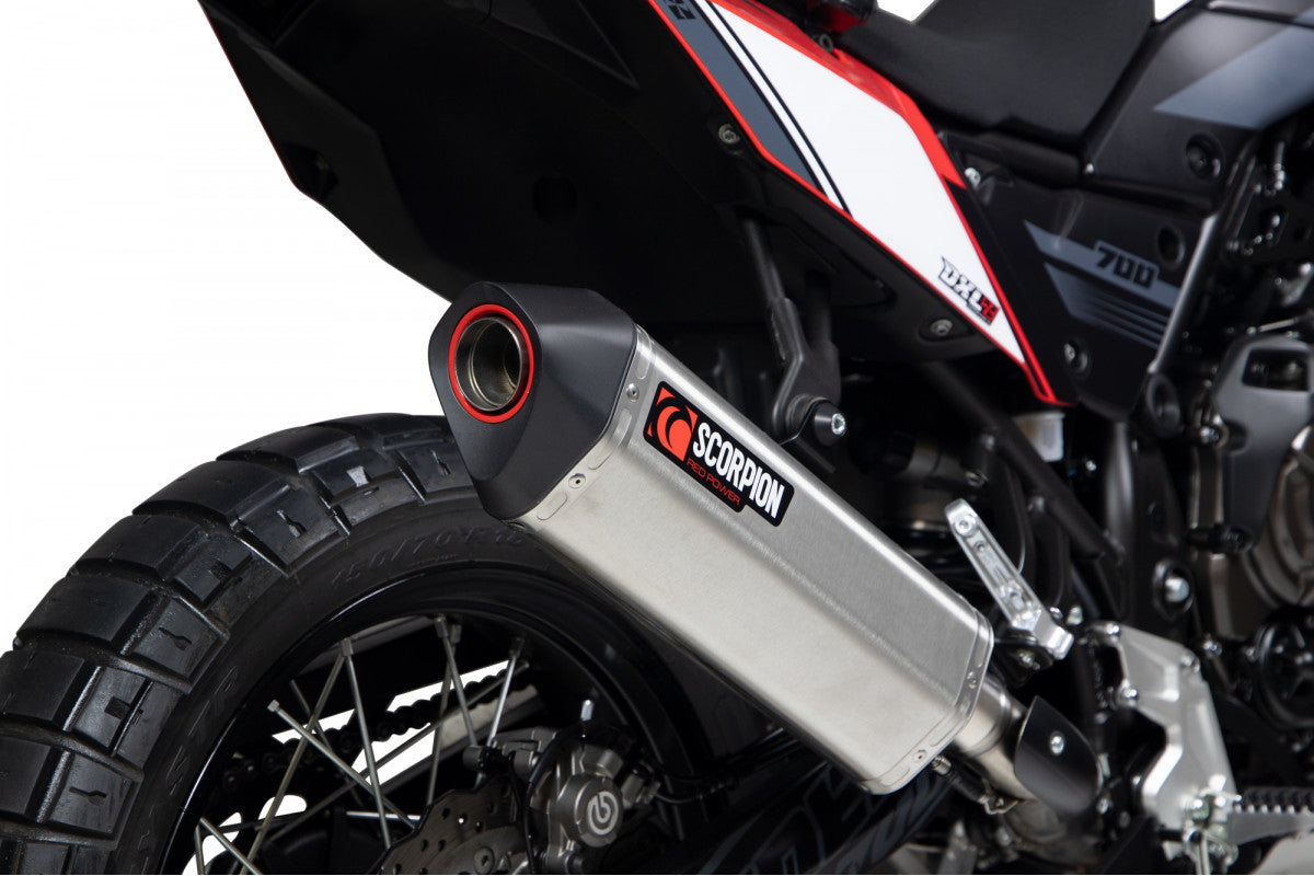 Scorpion RYA114SEO Yamaha Tenere 700 Serket Parallel Slip-On - Stainless Steel Sleeve | ML Performance UK UK