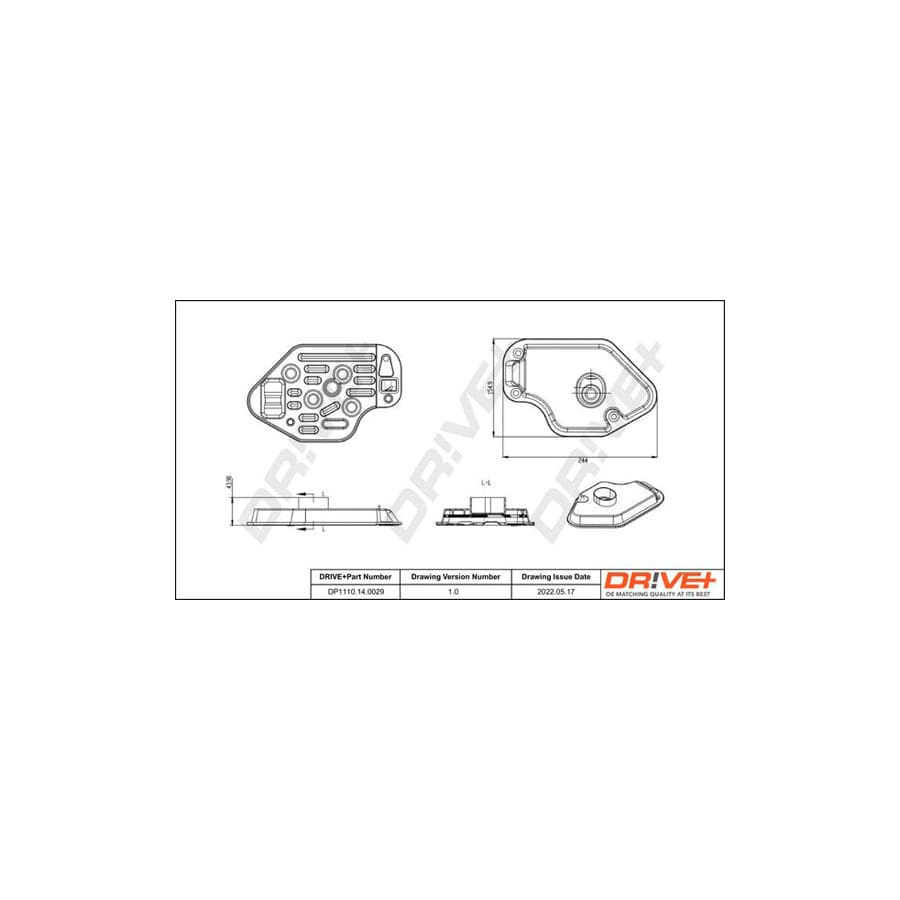 Dr!Ve+ Dp1110.14.0029 Hydraulic Filter, Automatic Transmission