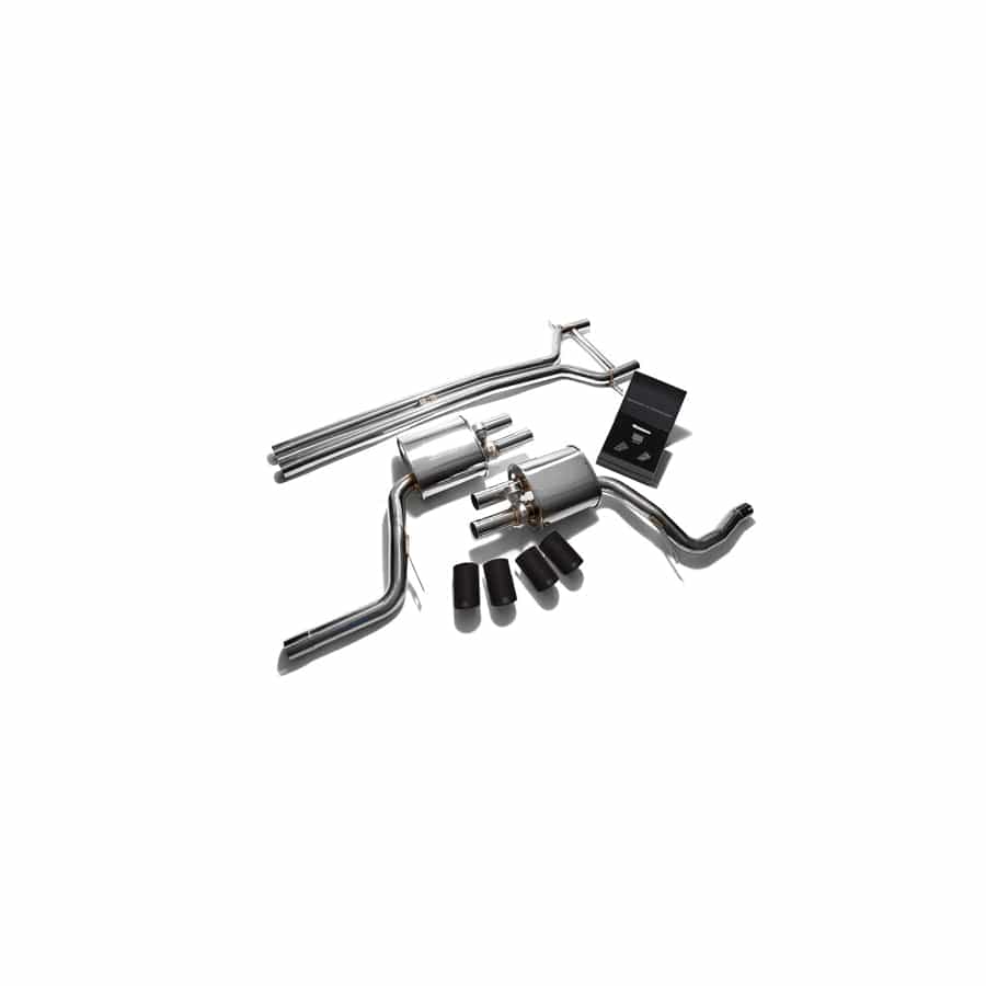 Armytrix P70T1-QS11M Valvetronic Exhaust System Porsche 970 Panamera S | 4S 3.0T 2014-2016 with Quad Matte Black 3.5"