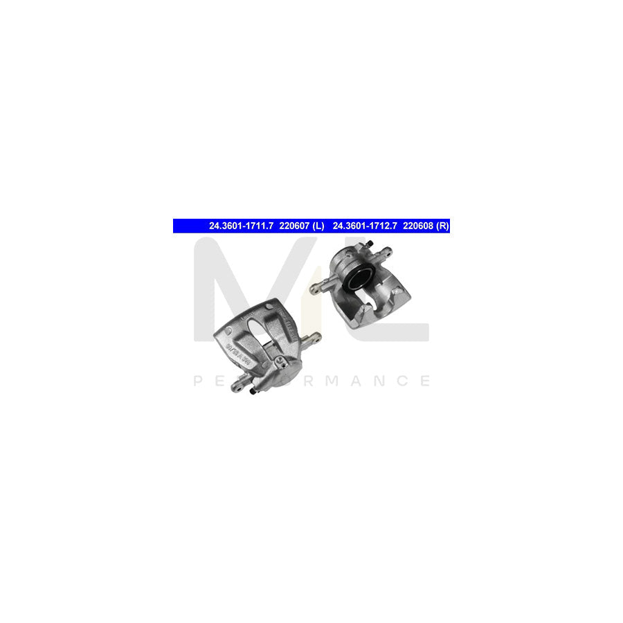 ATE 24.3601-1712.7 Brake Caliper without holder