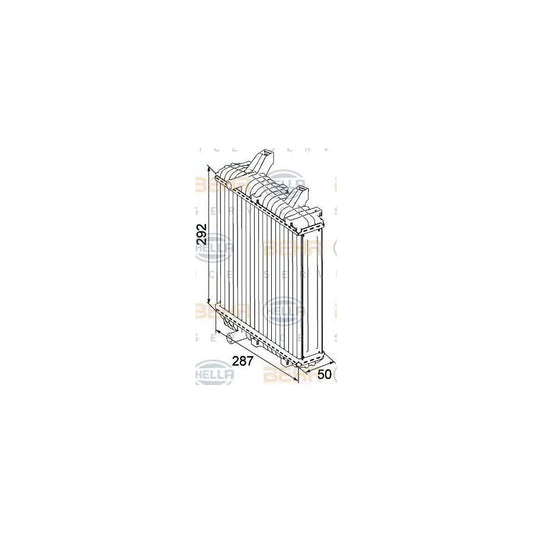 Hella 8MK 376 759-731 Engine Radiator