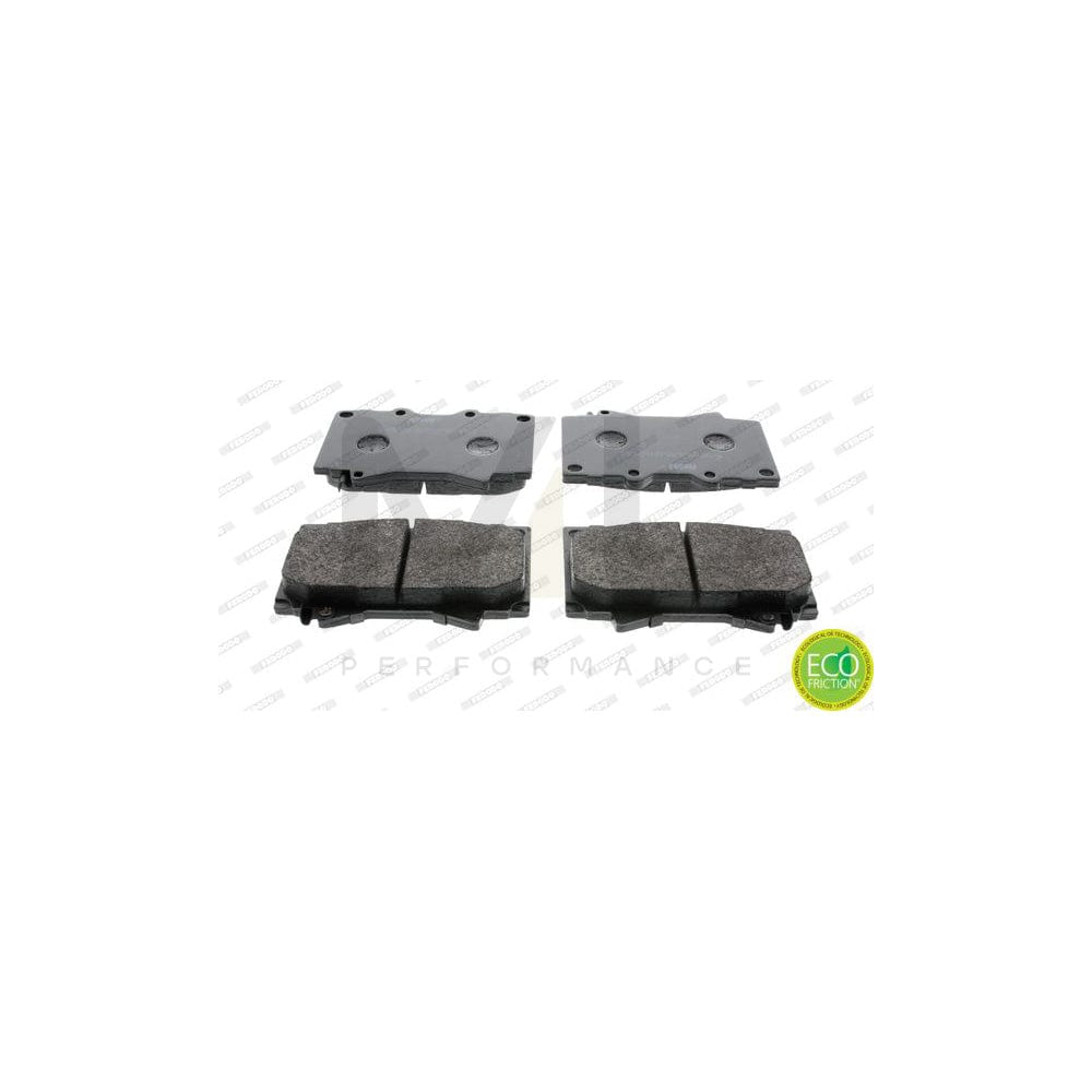 Ferodo Premier Eco Friction FDB1456 Brake Pad Set With Acoustic Wear Warning, Without Accessories