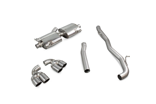 Scorpion SAUS045 Audi S1 2.0 TFSi Quattro Non-Res Cat-Back System With Electronic Valves | ML Performance UK UK