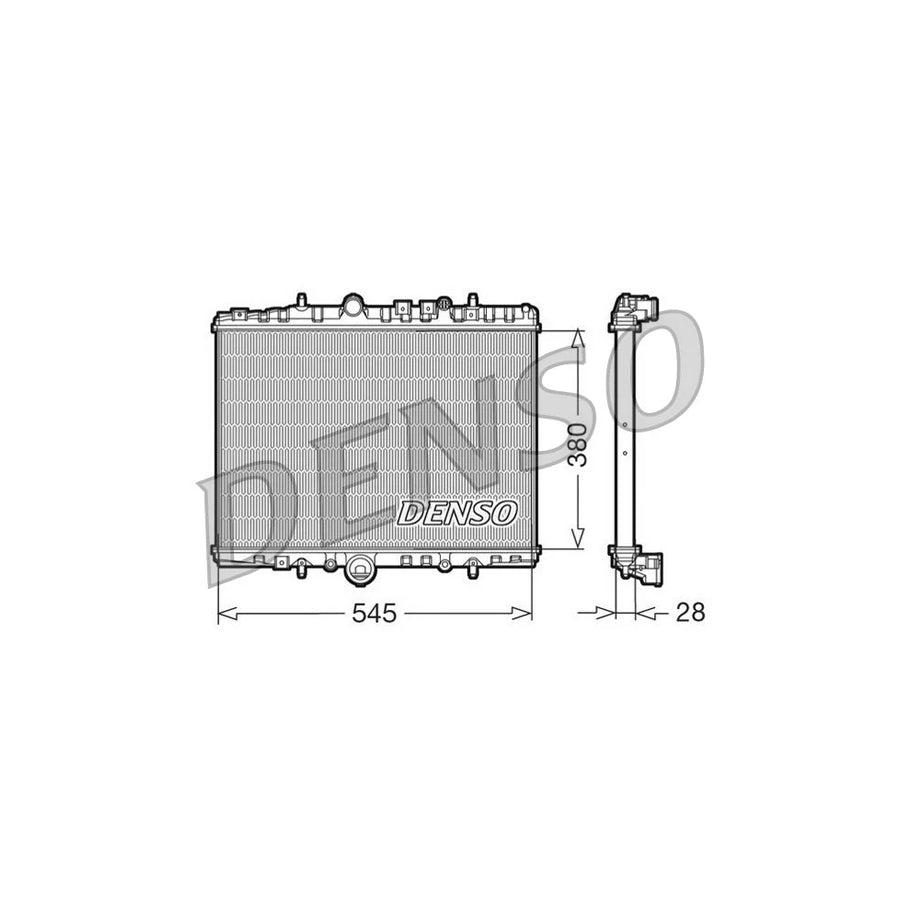 DENSO DRM07056 Engine Radiator