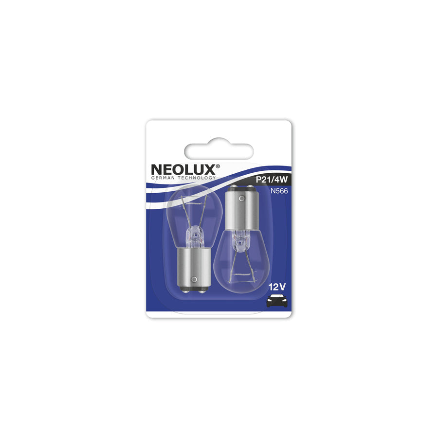 NEOLUX  N566-02B 12v 21/4w BAZ15d (566) Twin blister
