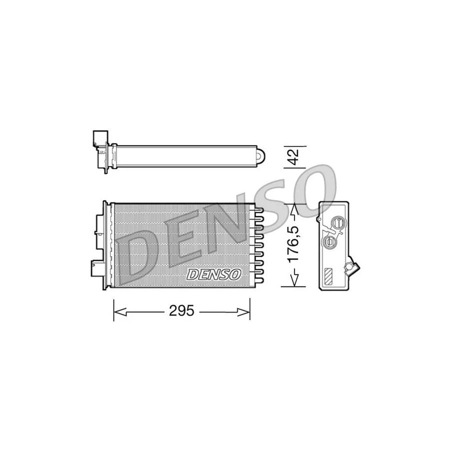 DENSO DRR12022 Heater Matrix
