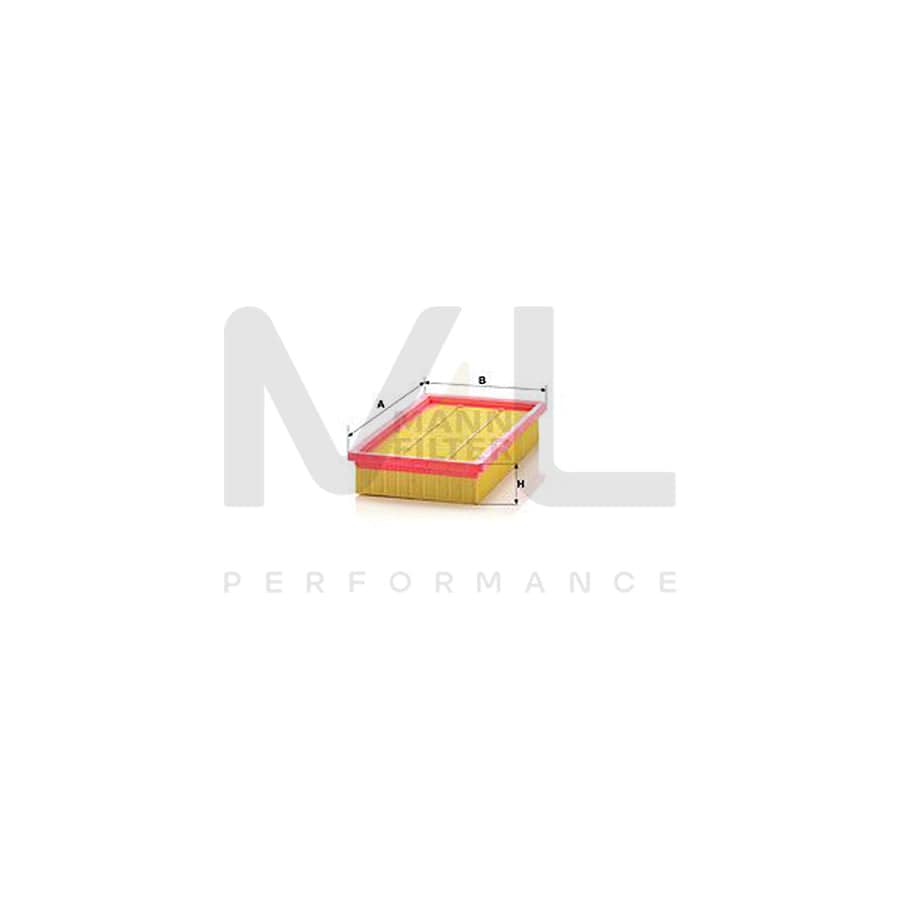 MANN-FILTER C 2892 Air Filter for FIAT STILO Filter Insert