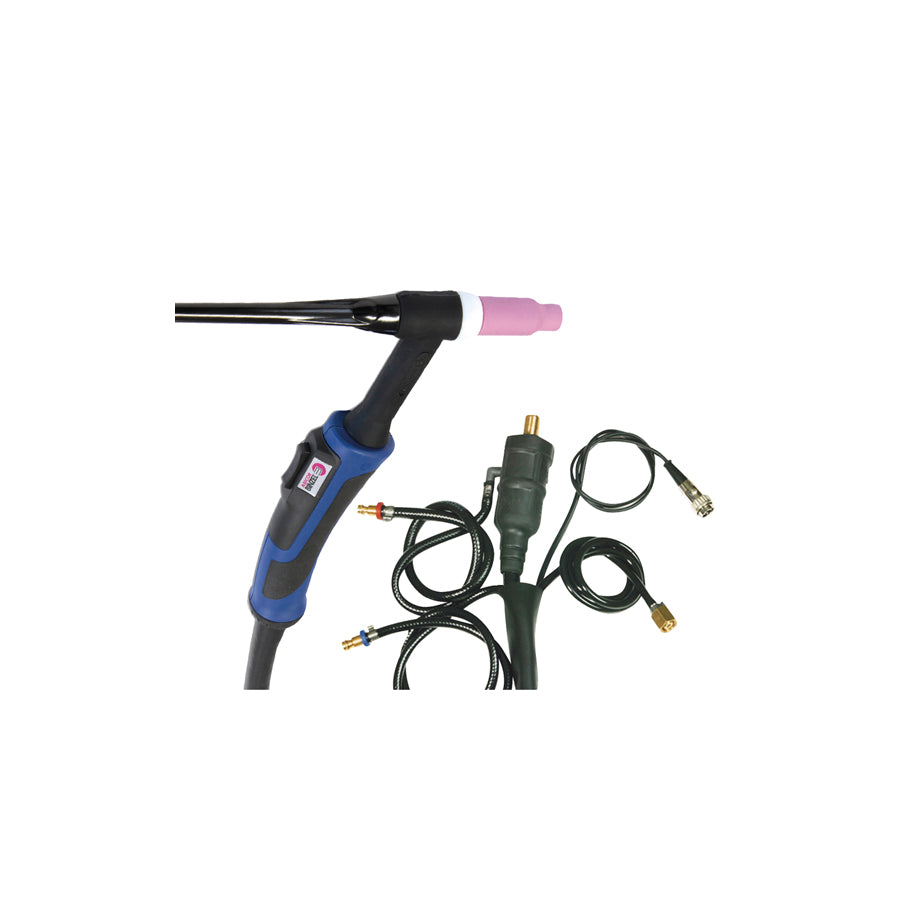 Gys 046092 Tig Torch Grip Sr18Db - Dble Button - 8M - Liquid - Connec 35/50 Welding Accessories