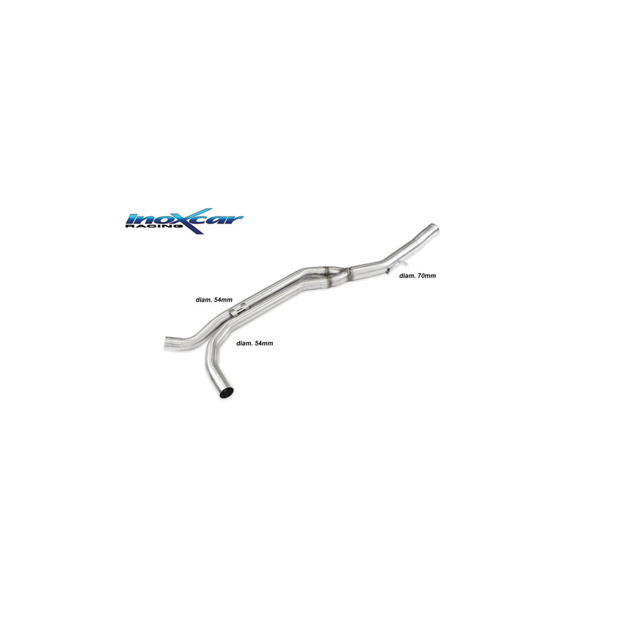 InoXcar TCMACAN.01 Porsche Macan Direct Central Pipe