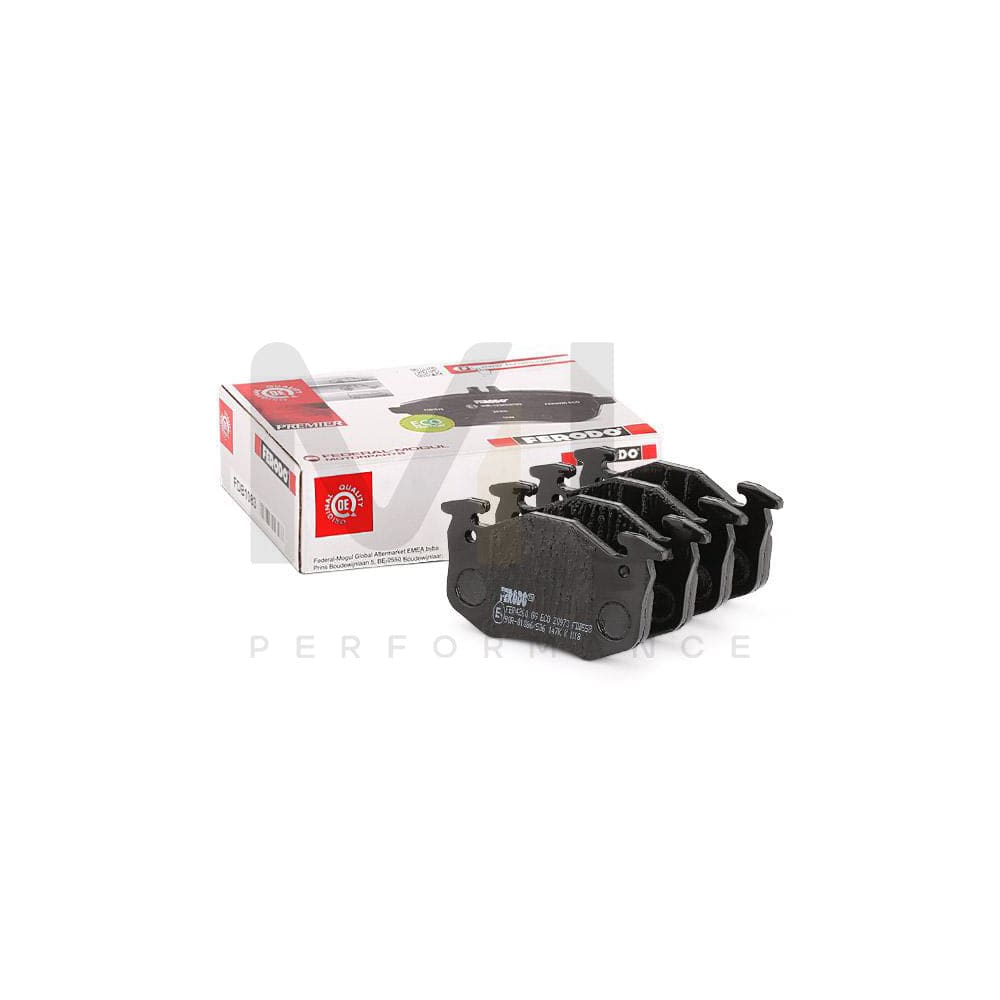 Ferodo Premier Eco Friction FDB558 Brake Pad Set Not Prepared for Wear Indicator, Without Accessories