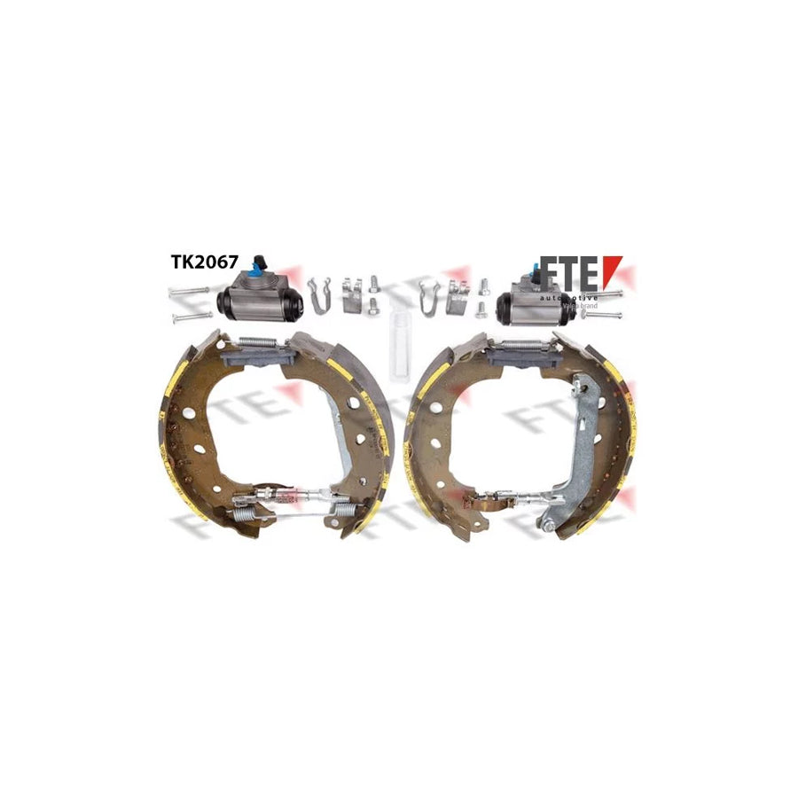 FTE 9110020 Brake Shoe Set for Ford Focus