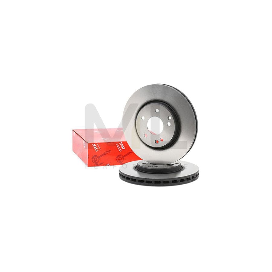 TRW DF2812 Brake Disc Vented, Painted  - 1 piece