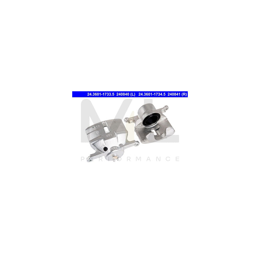 ATE 24.3601-1734.5 Brake Caliper without holder