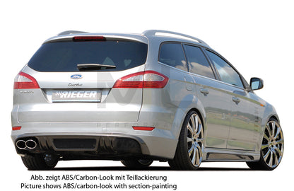 Rieger 00099113 Ford BA7 Mondeo Rear Diffuser 2 | ML Performance UK Car Parts