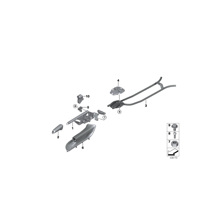 Genuine BMW 34406768400 E92 E84 E93 Guide Tube (Inc. 325d, M3 & 335is)