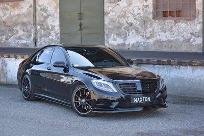 Maxton Design Mercedes Benz S-Class W222 AMG-Line Front Splitter V.1