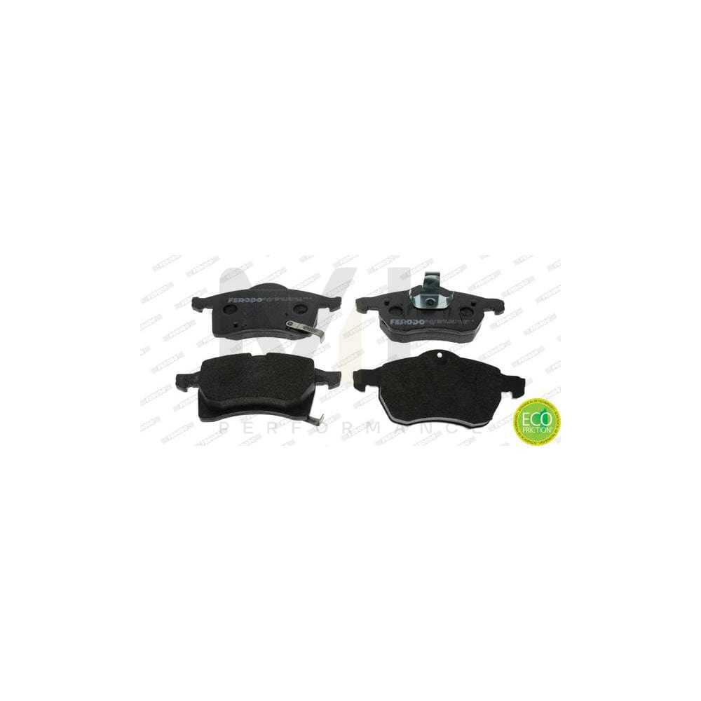 Ferodo Premier Eco Friction FDB1295 Brake Pad Set With Acoustic Wear Warning, With Piston Clip, Without Accessories