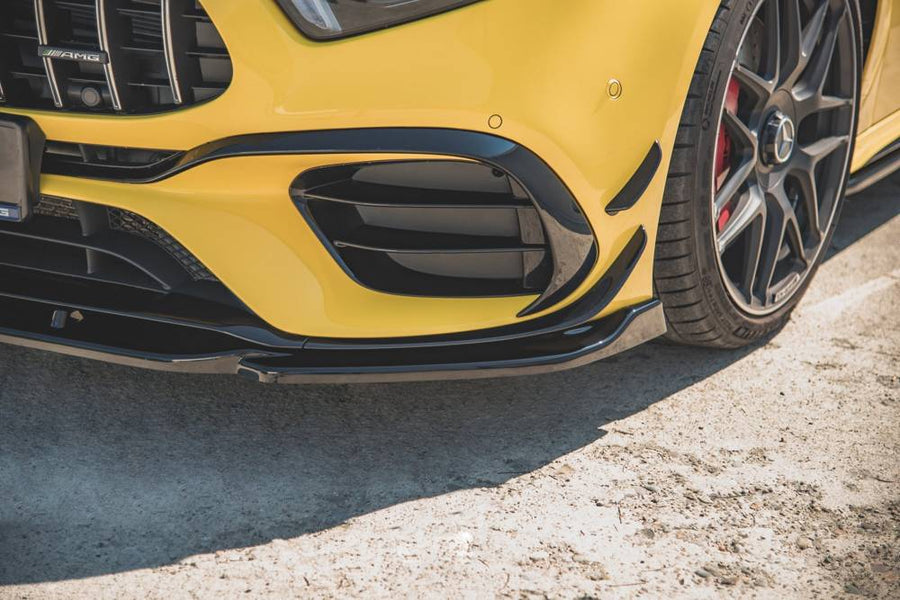 Maxton Design Mercedes Benz A45 S AMG W177 Front Splitter V.2