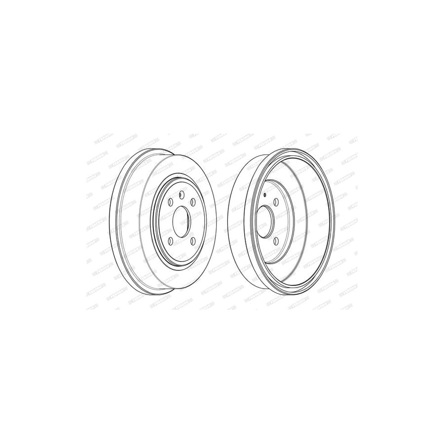 Ferodo FSL881 Brake Pad Set for Renault Twingo Fuse+ Technology, Not Prepared for Wear Indicator