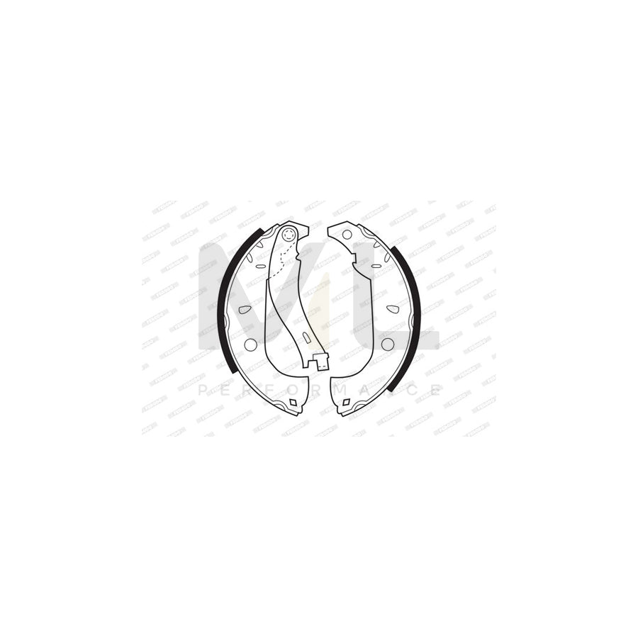 Ferodo Premier FSB307 Brake Shoe Set