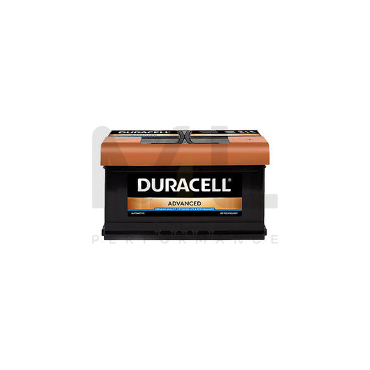Duracell 110 / DA80 Advanced Car Battery