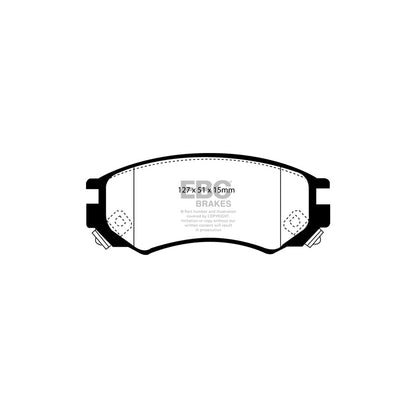 EBC DP1101 Nissan Sunny Ultimax Front Brake Pads 2 | ML Performance UK Car Parts