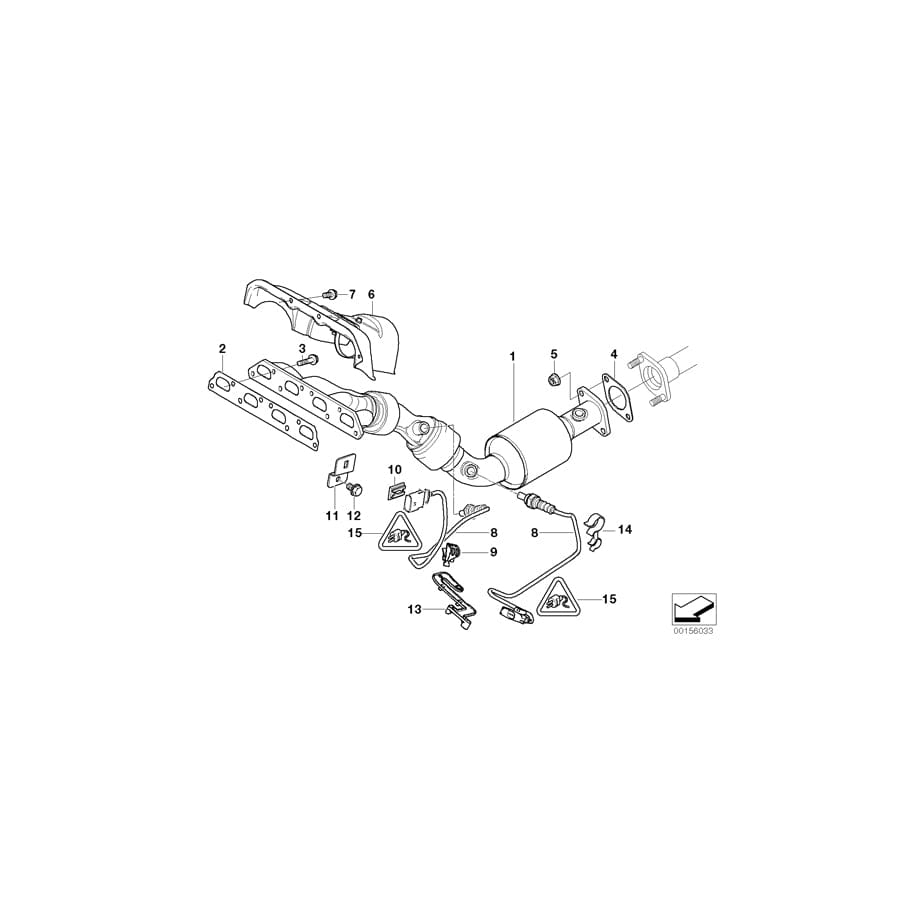 Genuine BMW 11787525289 R53 R50 Bracket (Inc. Cooper, Coop.S JCW GP & One)
