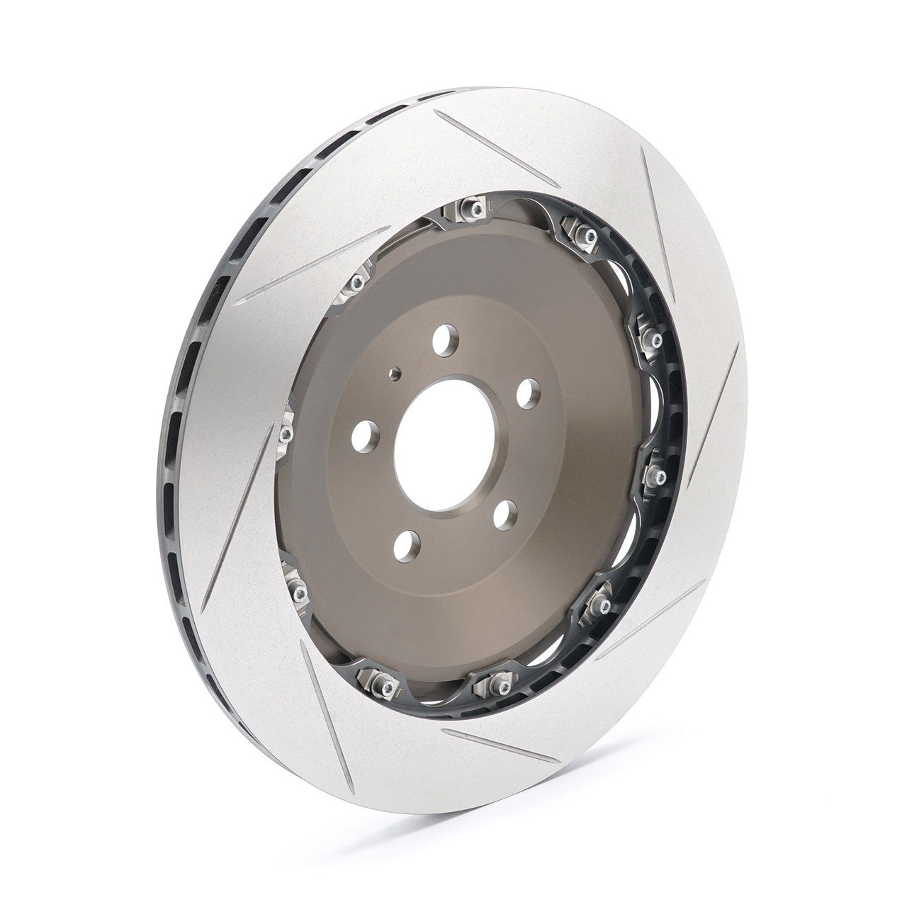 Paragon 2-Piece Brake Discs Rear Pair 370mm x 20mm (14.57" x 0.79") - Tesla Model 3 RWD/AWD / Model Y AWD (Non-Performance) - Larger Rotor