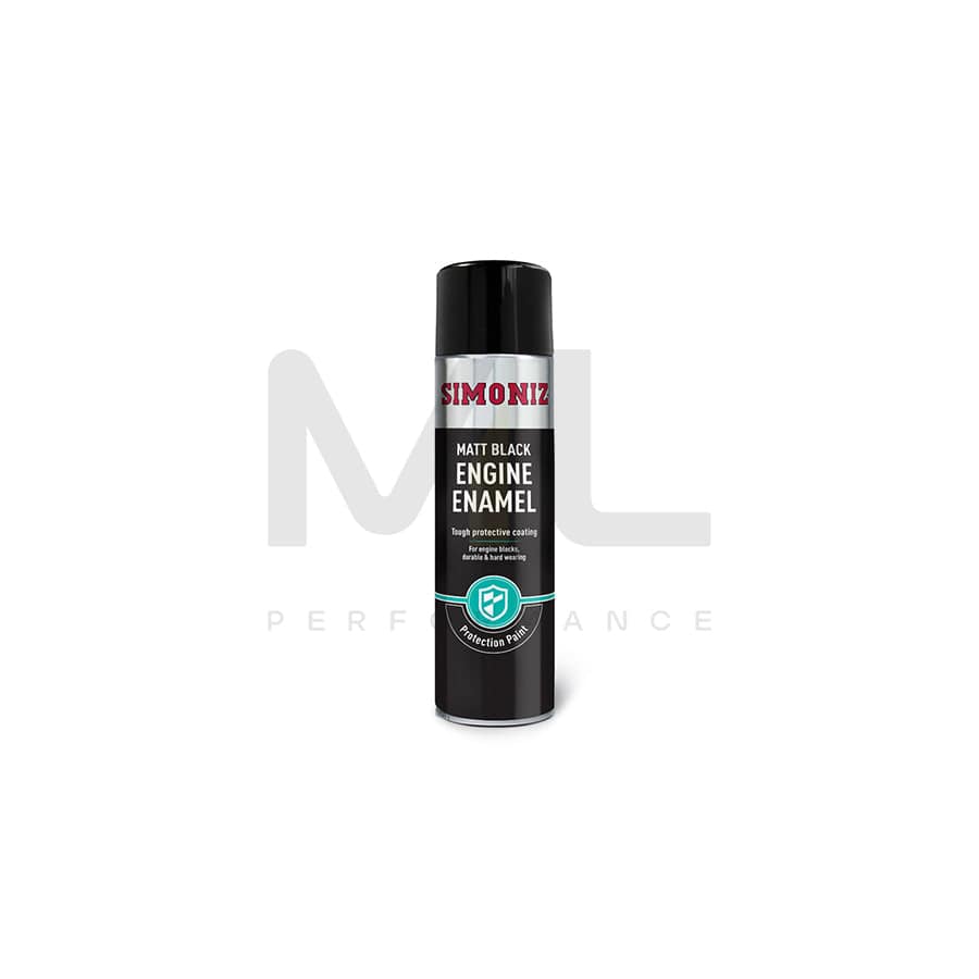 Simoniz Matt Black Engine Enamel 500ml